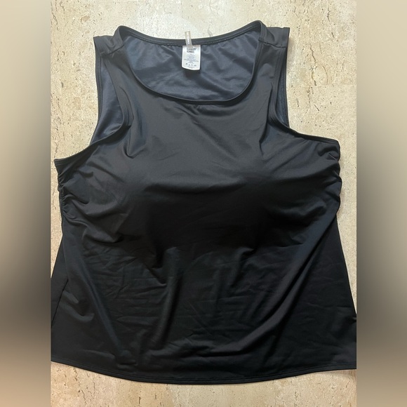 Lands' End Other - Land’s End 3 Piece Swim/ Athletic Outfit Black Size 22W Top/Skort/Shorts